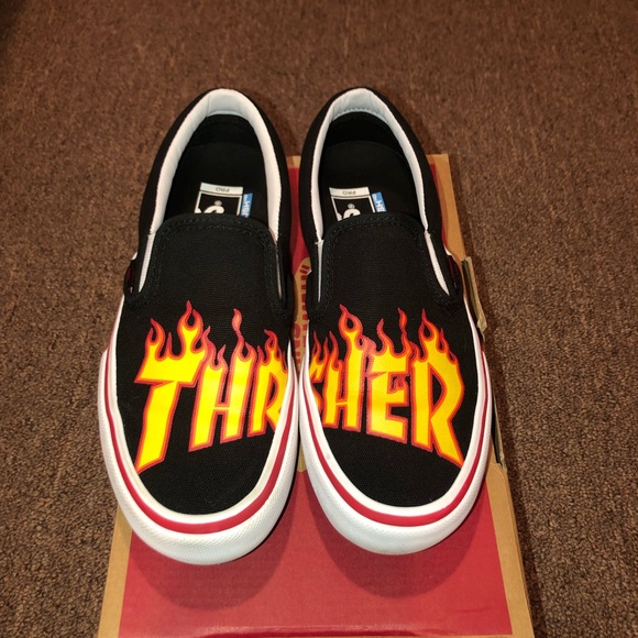 vans slip on thrasher vans slip on thrasher